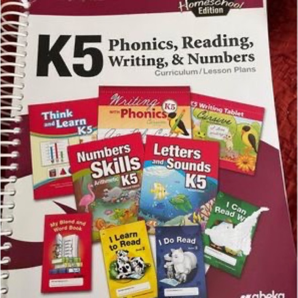 Abeka K5 parent led book